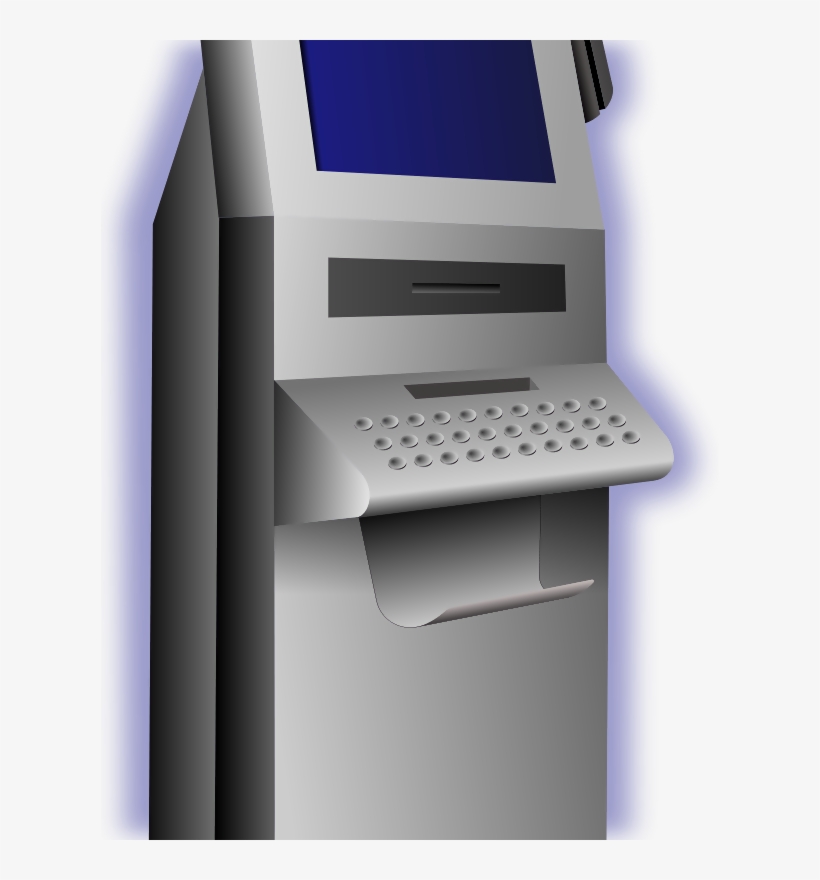 Kiosk Terminal - Atm Clip Art, transparent png