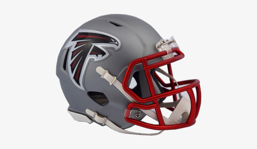 Atlanta Riddell Speed Mini Blaze Alternate Image - Falcons Blaze Helmet, transparent png