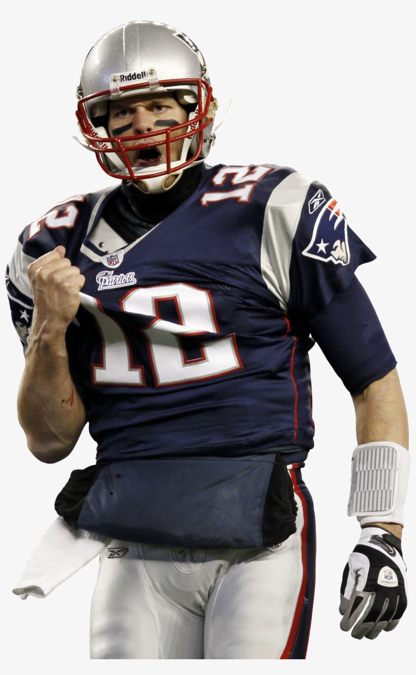 New England Patriots From Boston,seattle Seahawks Rear - Tom Brady, transparent png