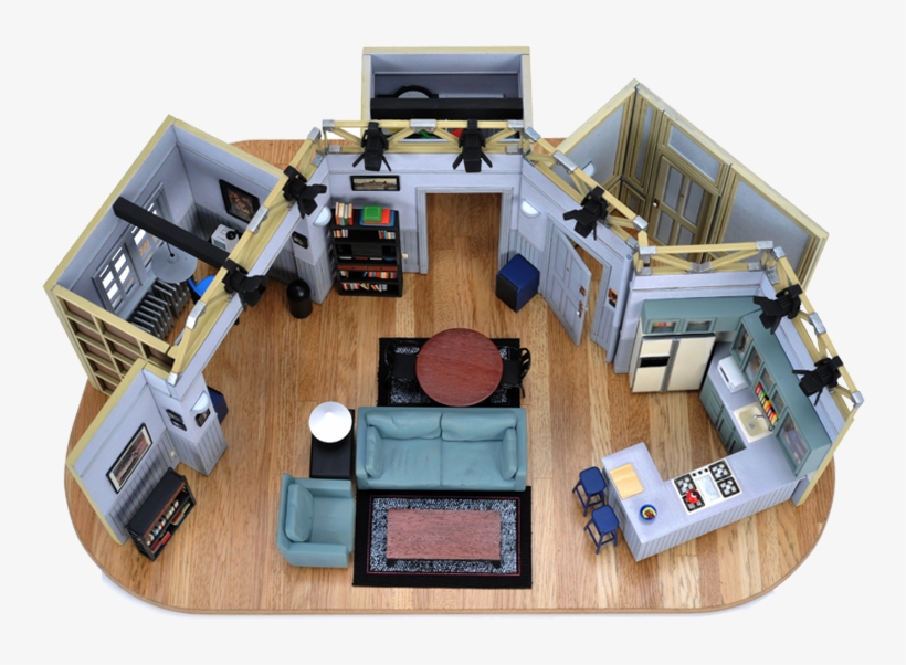 2 3 4 - Seinfeld Apartment, transparent png