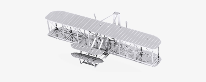 Wright Brothers Airplane - Metal Earth 3d Model Kit - Wright Brothers Aeroplane, transparent png