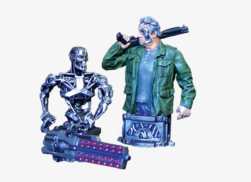 Terminator Genisys Guardian 2017 And T-800 - Terminator, transparent png