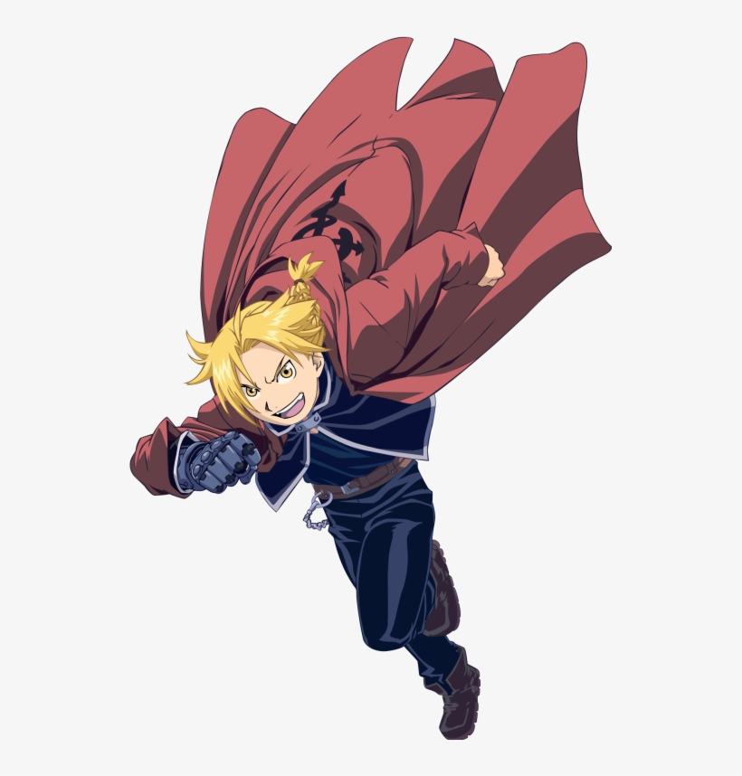 Picture - Fullmetal Alchemist Edward Elric Full Body, transparent png