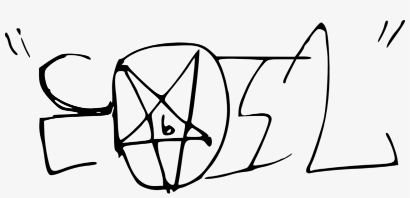 Graffiti Central Graffiti Good Vs Evil Words 1280x558 Png Download Pngkit