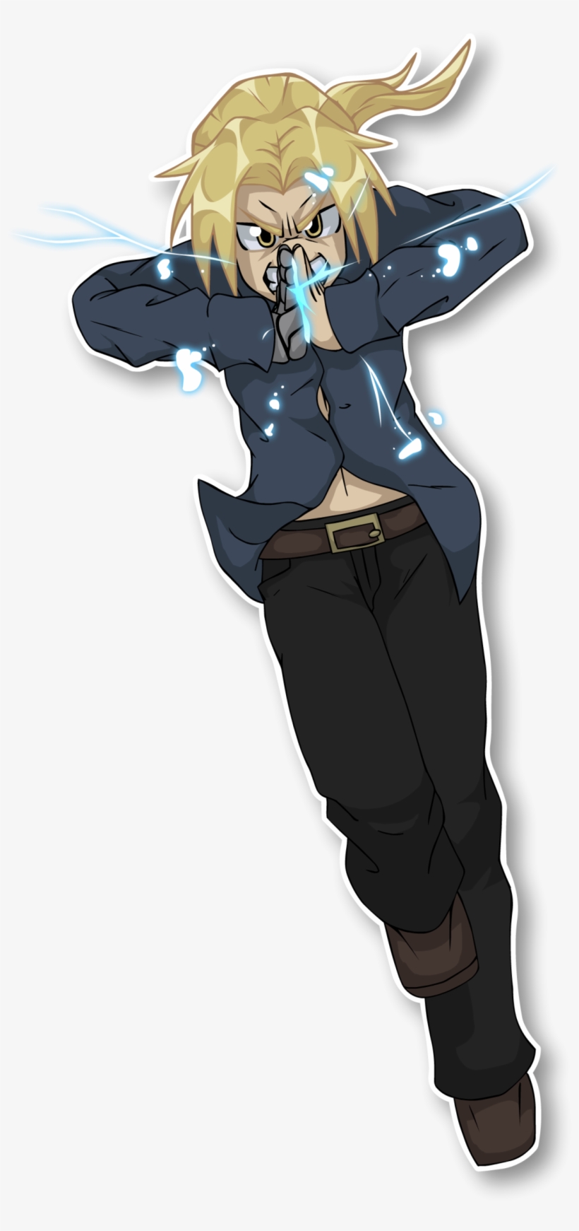 Edward Elric - Cartoon, transparent png
