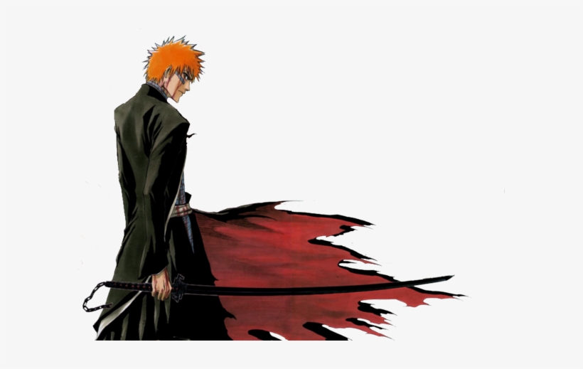 Ichigo Kurosaki- One Of The Best Lead Role Characters - Ichigo Bankai, transparent png