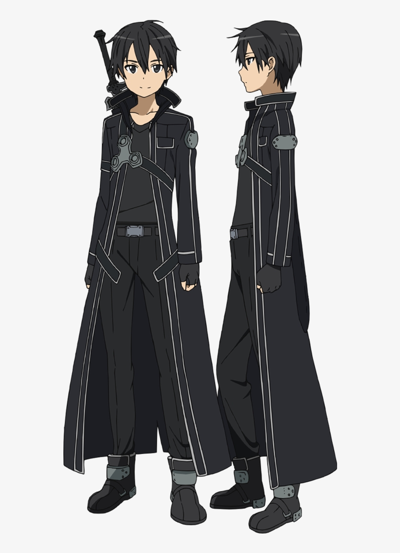 Image Result For Kirito Sao - Sao Kirito Full Body, transparent png