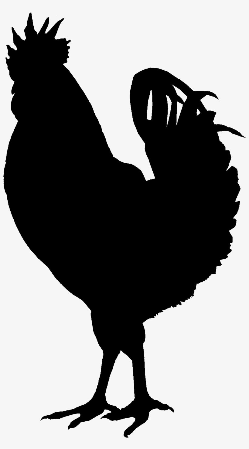 Chicken Silhouette - Chicken Silhouette Png, transparent png