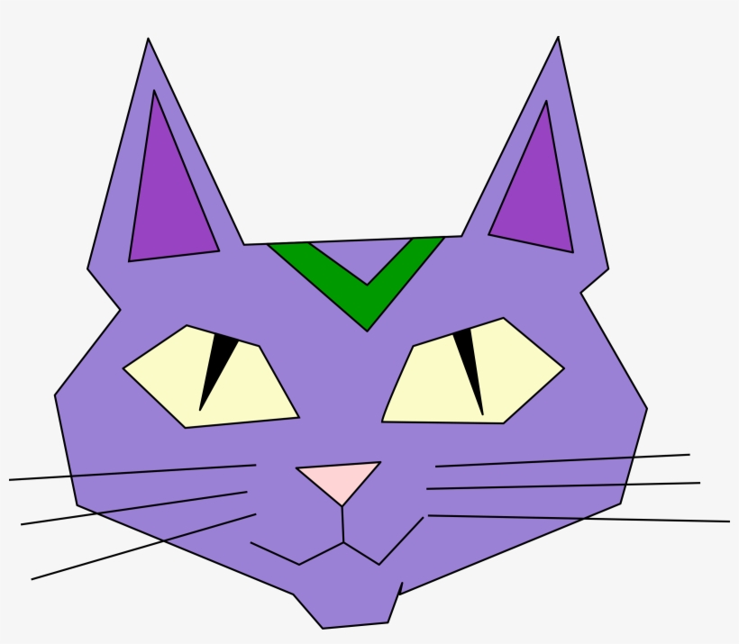 Tabby Cat Kitten Black Cat Whiskers - กราฟฟิก หัว แมว, transparent png