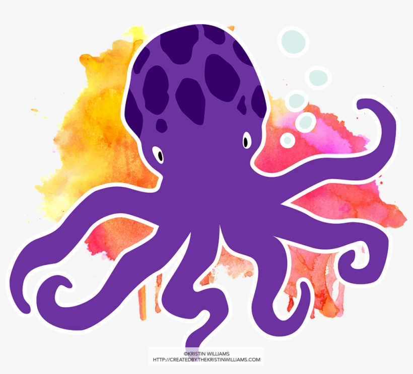 Illustrated Sea Creatures - Sea, transparent png