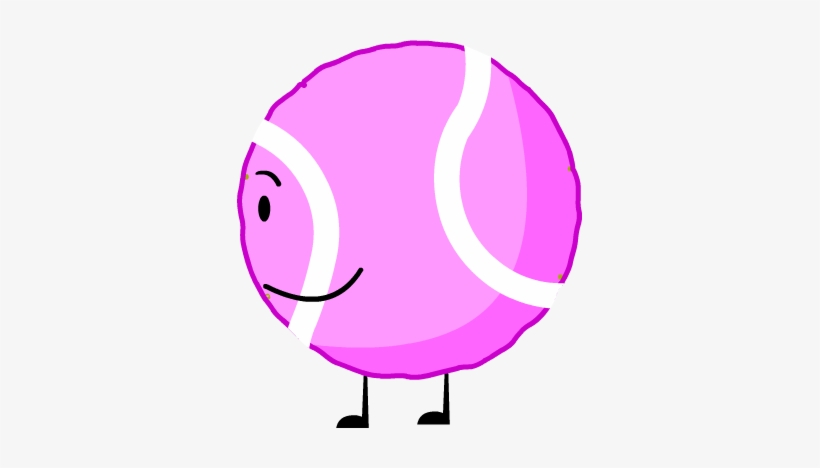 Pink Tennis Ball - Pink Tennis Ball Transparent, transparent png