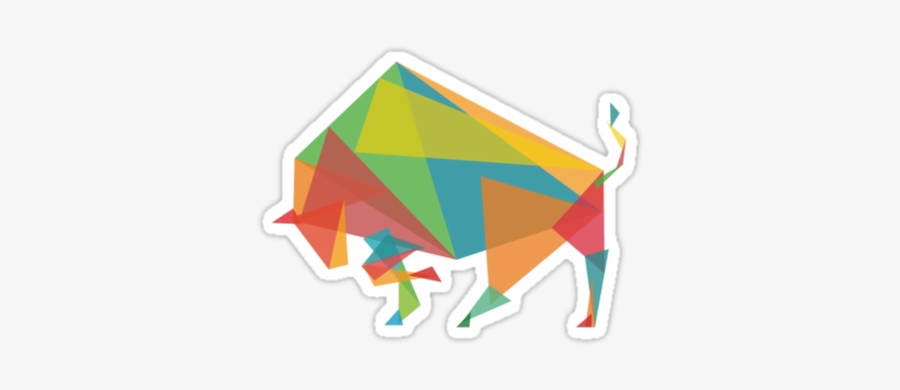 Fractal Geometric Bull By Budi Satria Kwan - Pug, transparent png