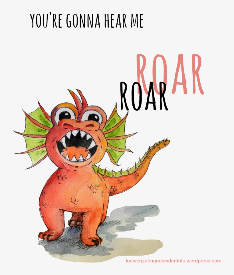 Watercolor And Ink Dragon Singing You're Gonna Hear - Watercolor Painting, transparent png