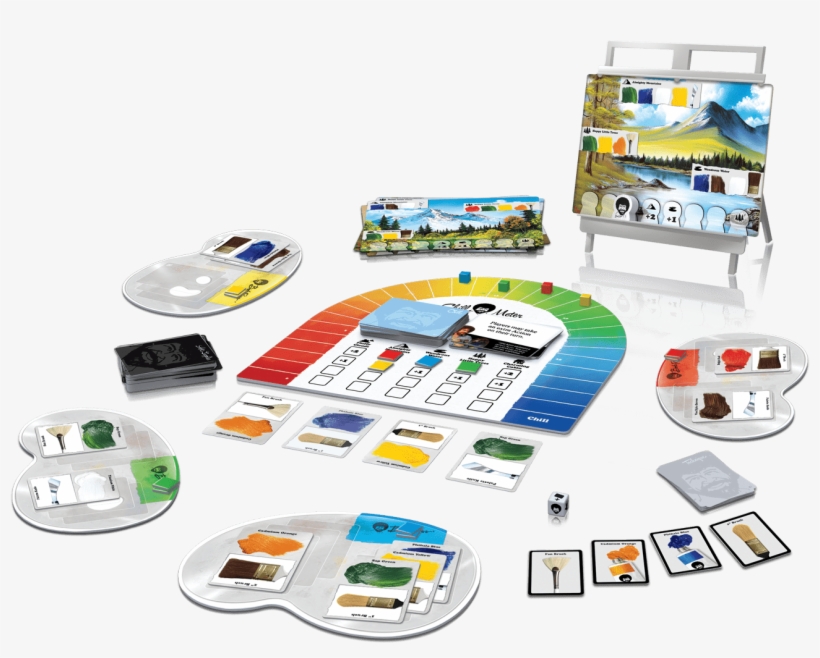 Big G Creative - Bob Ross Art Of Chill Game, transparent png