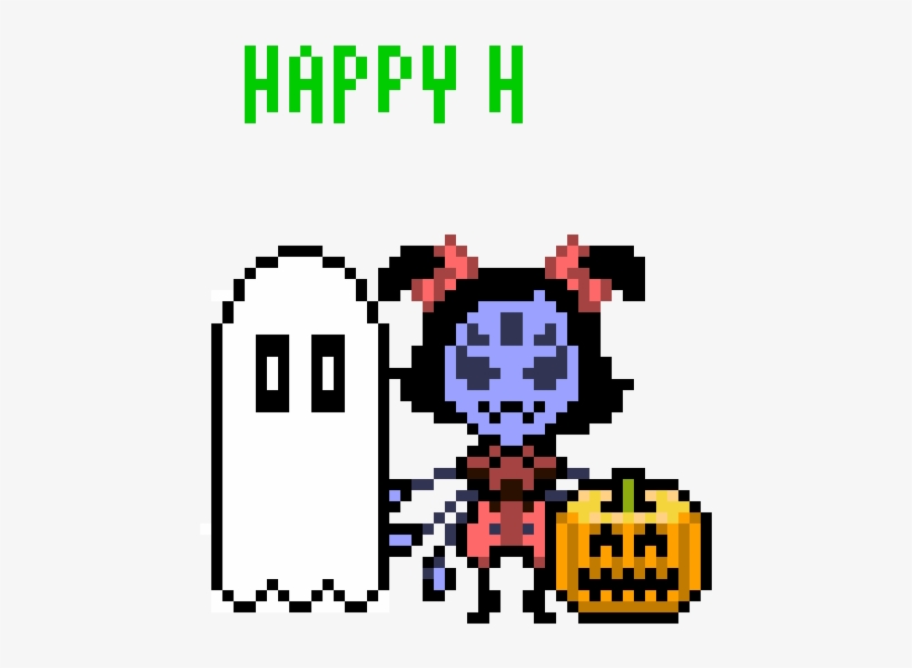 Happy Halloween - Undertale Muffet X Mettaton, transparent png