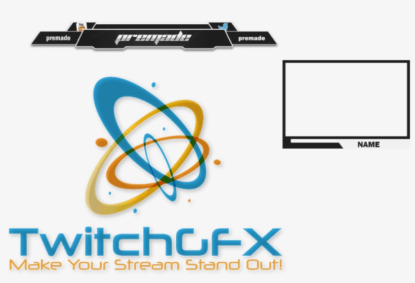 Blank Free Twitch Overlay - Twitch.tv, transparent png