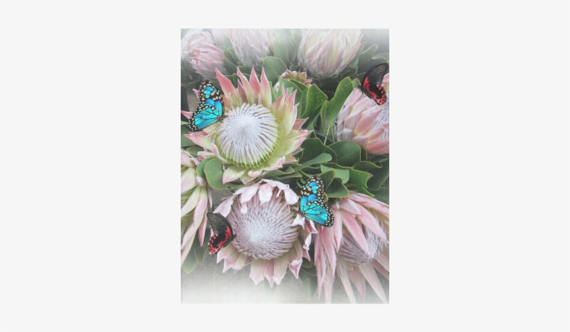 King Protea & South Africa Cotton Linen Wall Tapestry - King Protea, transparent png