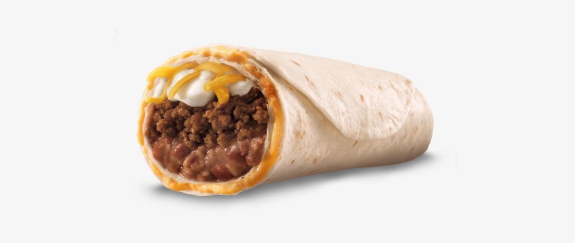 Taco Bell Burrito Png - Taco Bell Dollar Beefy 5 Layer Burito, transparent png