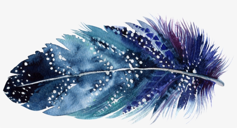 15 Feather - Feder-hochzeits-einladungen Blau Und Lila Karte, transparent png