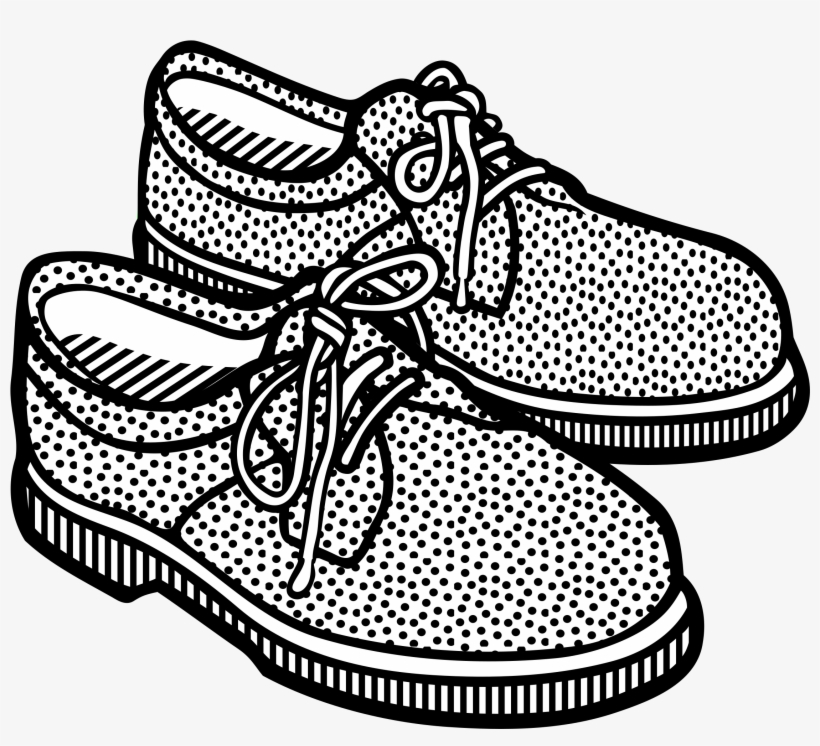 Adidas Clipart School Shoe - Shoes Lineart, transparent png
