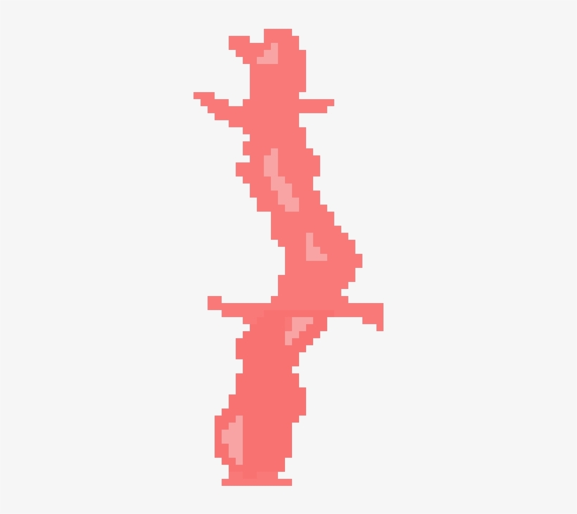Coral - Coral Pixel Art Png, transparent png