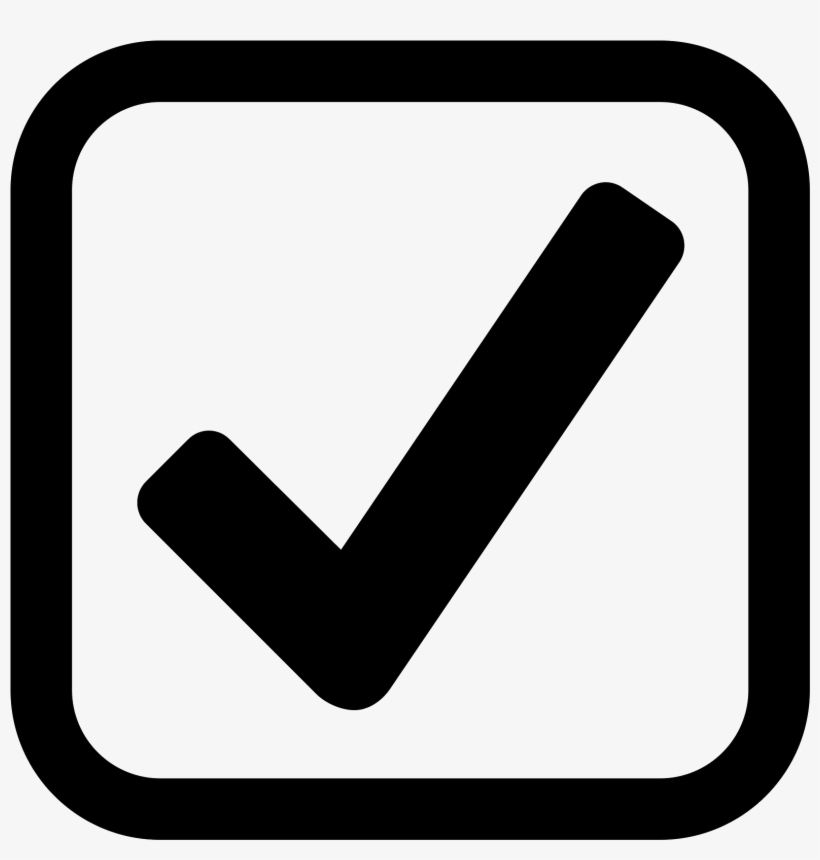 Checked Checkbox Icon - Checkbox Icon - 1600x1600 PNG Download - PNGkit