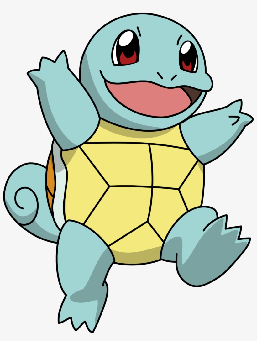 Squirtle Pokemon - Pokemon Go Characters Squirtle, transparent png