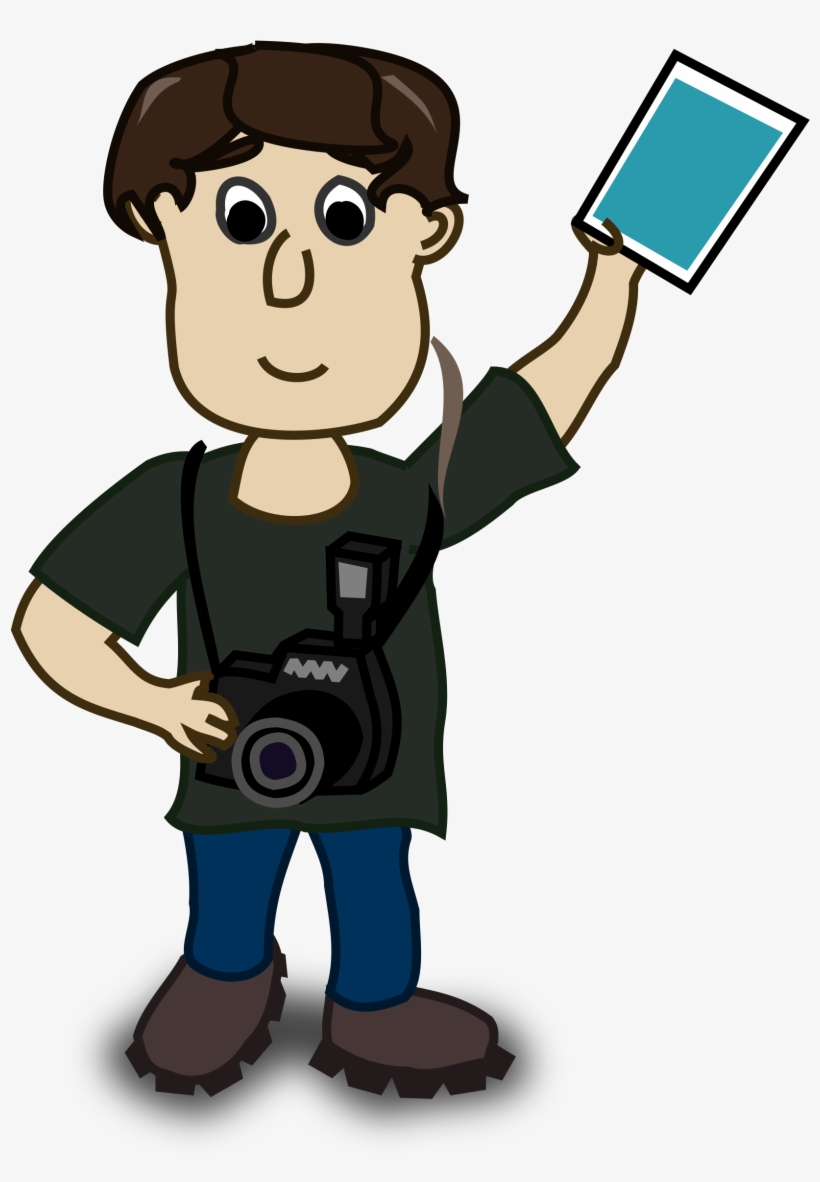 This Free Icons Png Design Of Boy Photographer, transparent png