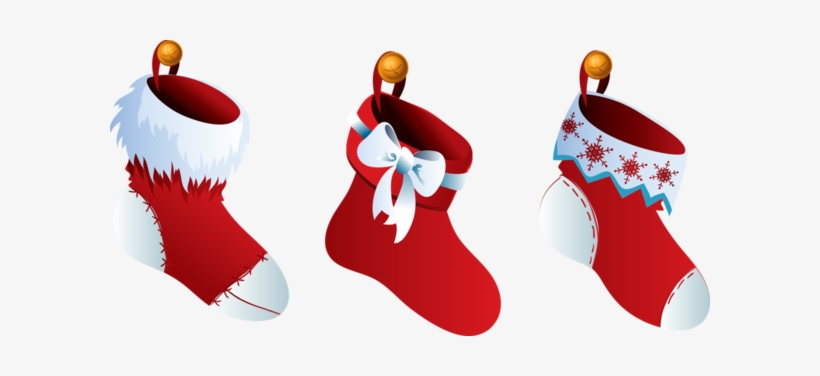 13 Tremendous Christmas Stocking Clipart Image Inspirations - Hanging Christmas Sock Png, transparent png