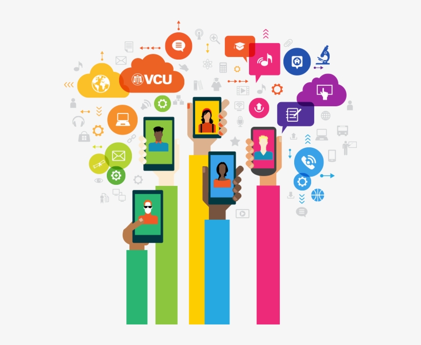 View The Vcu Social Media - Digital Advertising, transparent png