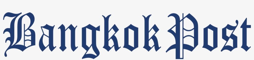 Bangkok Post Logo, Blue Wordmark - Bangkok Post Logo Png, transparent png