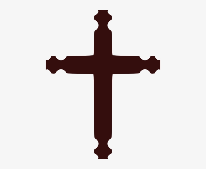 Brown Cross - Brown Cross Png, transparent png