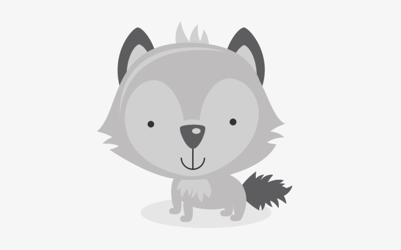 Cute Wolf Svg Cut File For Scrapbooking Wolf Svg File - Wolf Svg File, transparent png