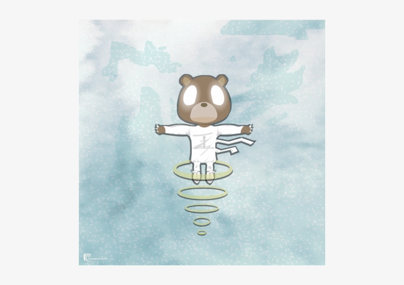 Kanye West Bear Png Clip Art Royalty Free Download - Kanye West Teddy Bear Art, transparent png
