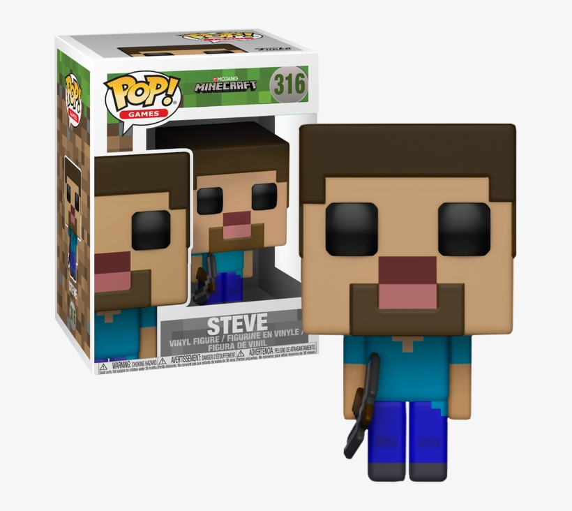 Minecraft - Minecraft Steve Pop, transparent png