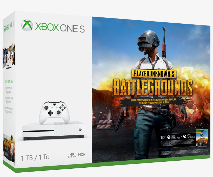No Caption Provided - Xbox One S 1tb Pubg Bundle, transparent png