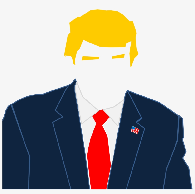 This Free Icons Png Design Of Faceless Trump, transparent png