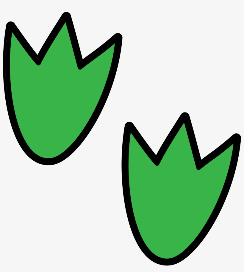 Dinosaur Footprint Clip Art - Dinosaur Footprints Clipart, transparent png