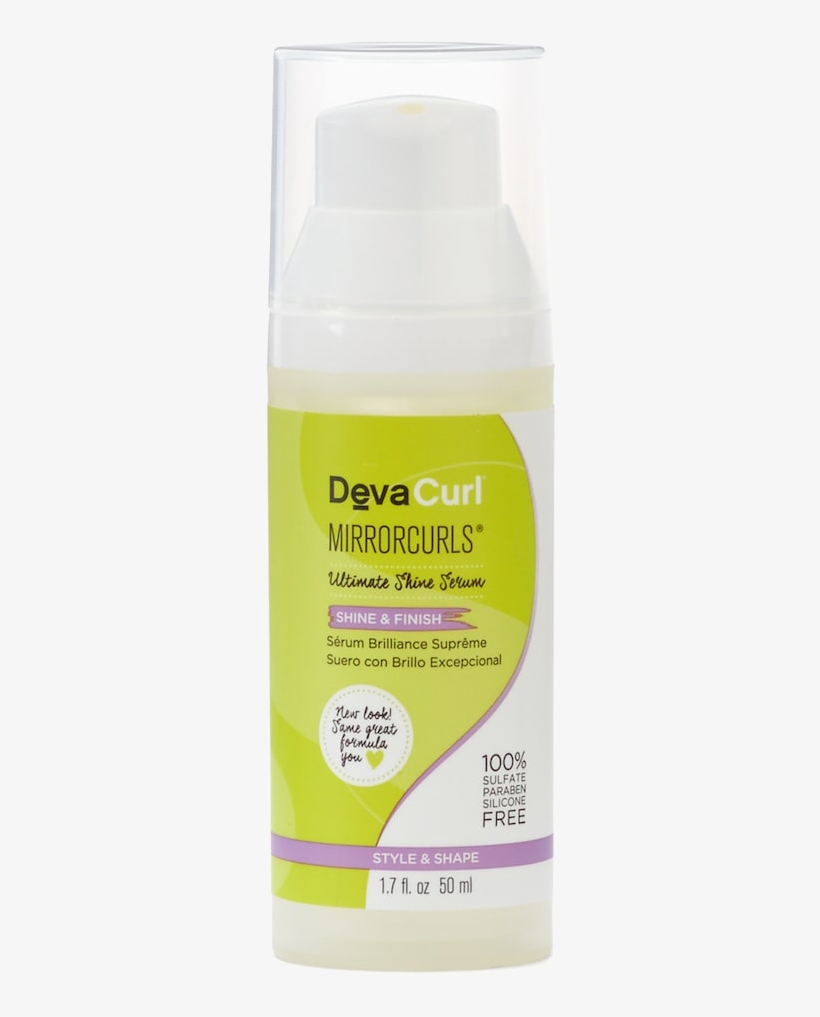 Devacurl Mirrorcurls Ultimate Shine Serum - Devacurl Mist-er Right Dream Curl Refresher 12 Oz, transparent png