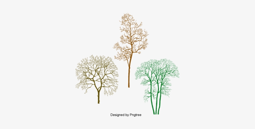 Beautiful Cartoon Lovely Creative Hand-painted Tree - Portable Network Graphics, transparent png
