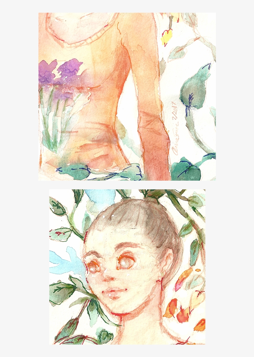 Vines Of Hair Oliviasmithart Crop3 - Hair, transparent png