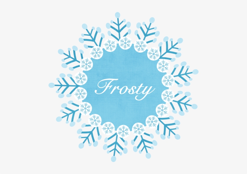 Tag - Snowflake Clipart Black And White, transparent png