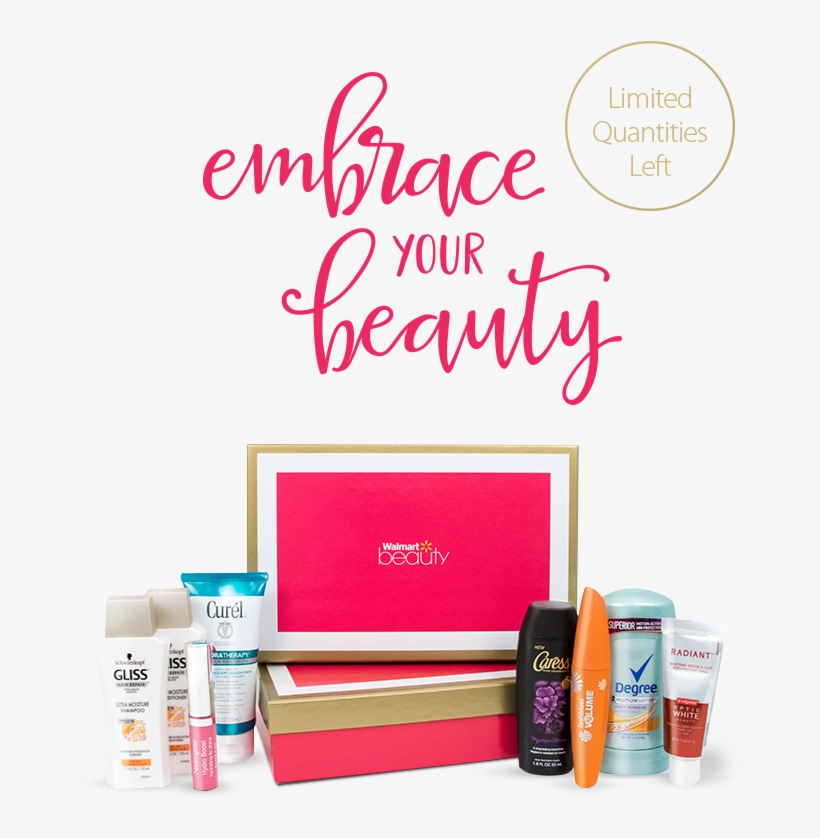 Walmart Beauty Box - Walmart Spring Beauty Box 2017, transparent png