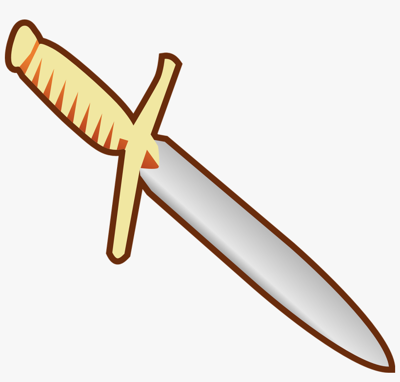 Knife Dagger Weapon Sword Dagger Clipart 750x750 PNG