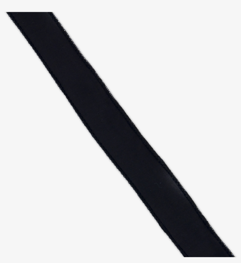 Black Silk Ribbon - Black Silk Ribbon Png, transparent png