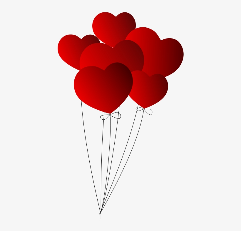 Download Heart Balloon Png Image - Heart Balloon Png, transparent png