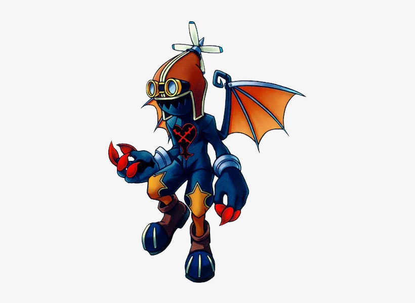 Air Soldier Kh - Kingdom Hearts Soldier Heartless, transparent png
