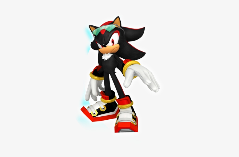 Shadow The Hedgehog - Shadow The Hedgehog Riders, transparent png