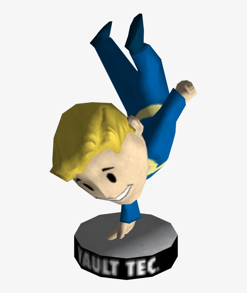Bobblehead Agility - Vault Boy Bobblehead Luck, transparent png