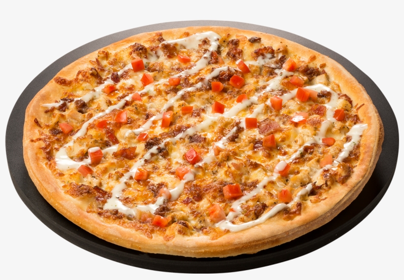 Chicken Bacon Ranch Pizza - Pizza Bacon Png, transparent png